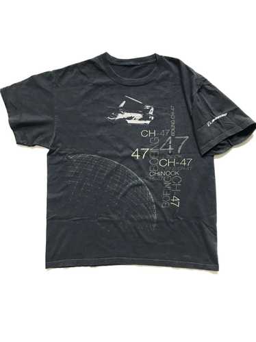Vintage Vintage Boeing T-Shirt CH-47 Chinook Helic