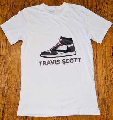 La Flame × Rap Tees TRAVIS SCOTT T-shirt - image 1