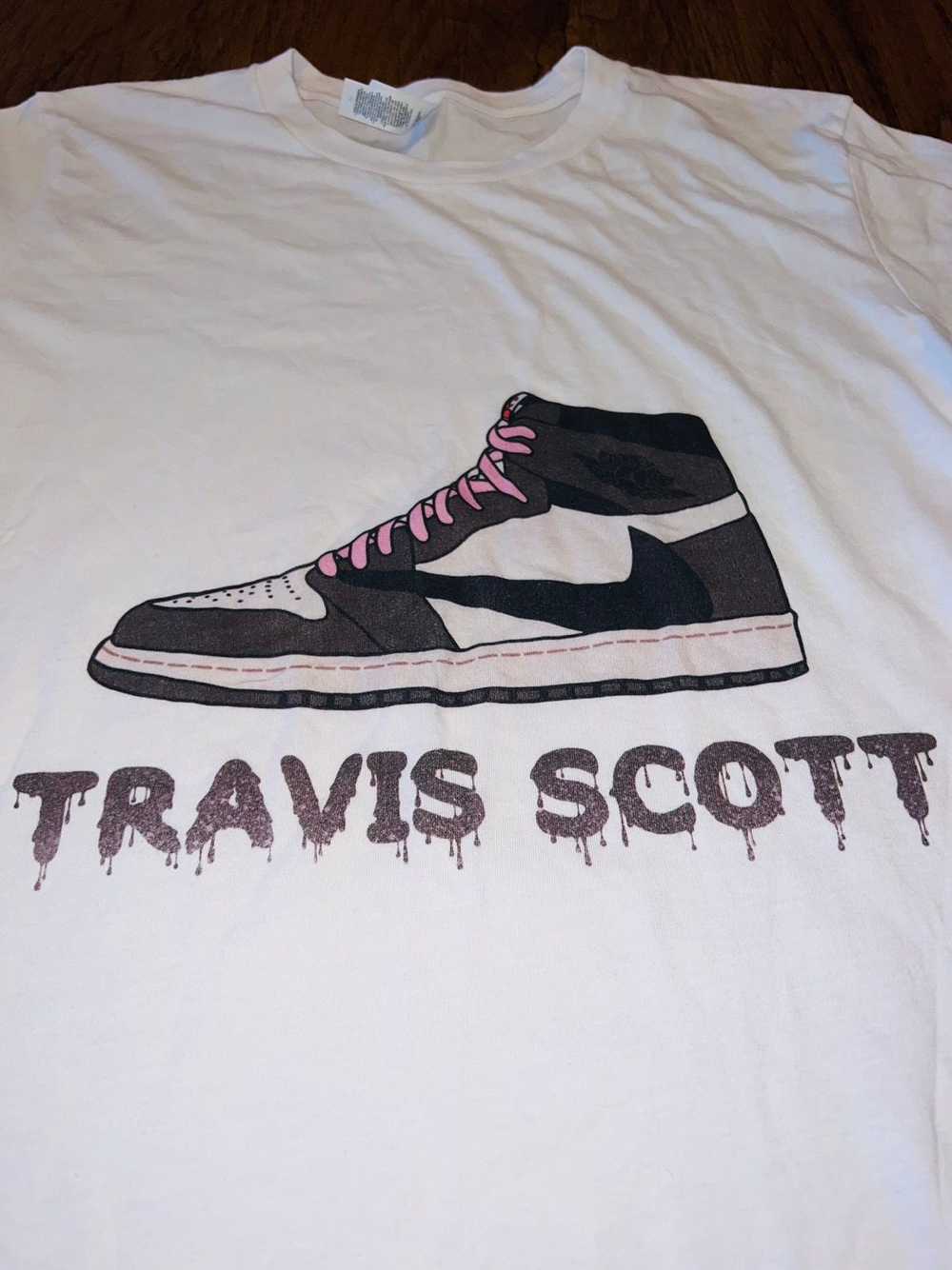 La Flame × Rap Tees TRAVIS SCOTT T-shirt - image 2
