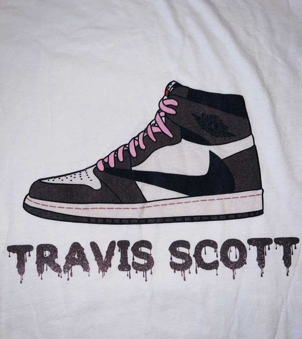 La Flame × Rap Tees TRAVIS SCOTT T-shirt - image 7