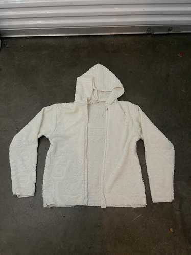 Handmade × Rare × Streetwear White Soft Jacket