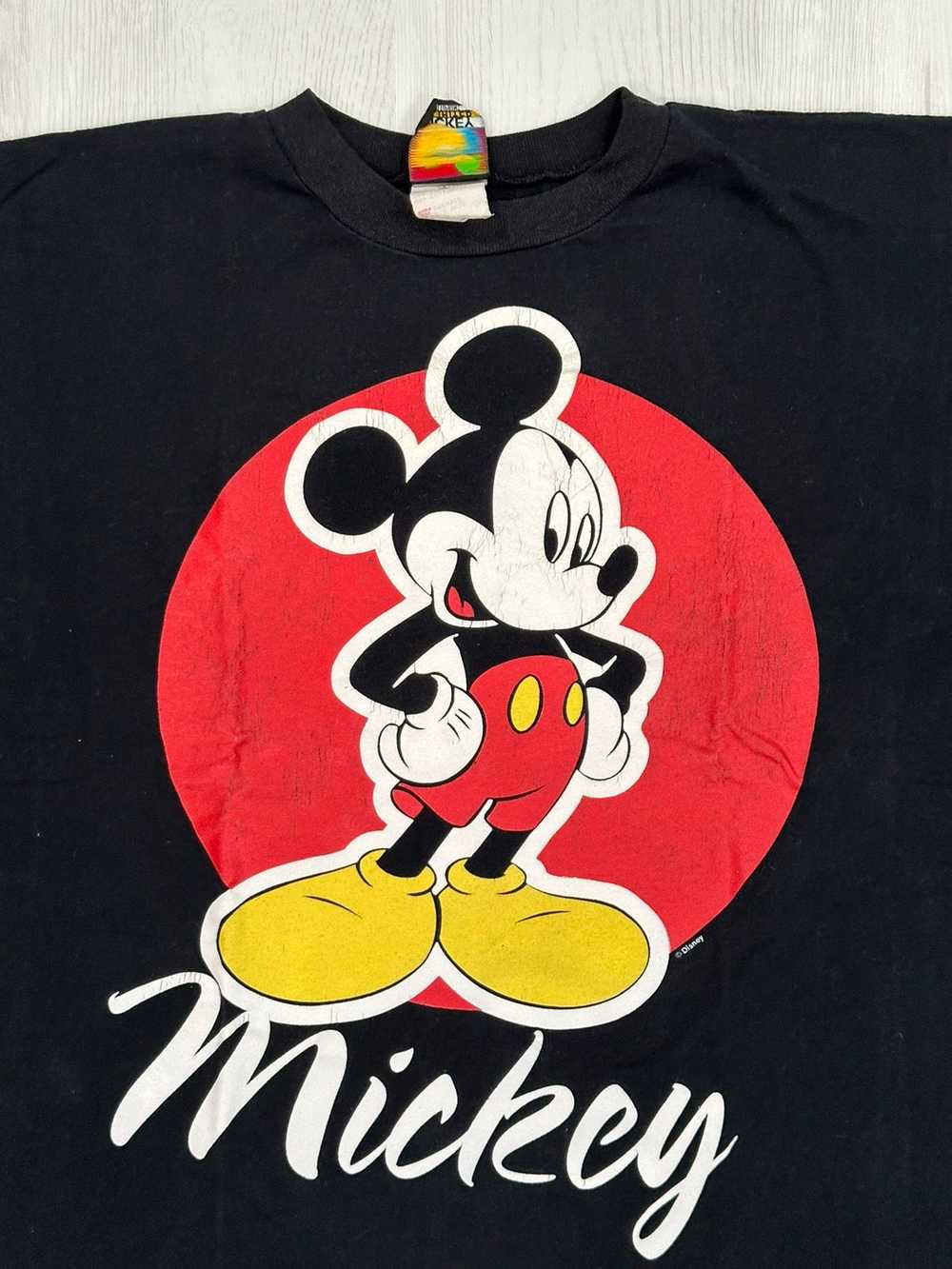 Vintage 1990S MICKEY MOUSE TEE - image 2