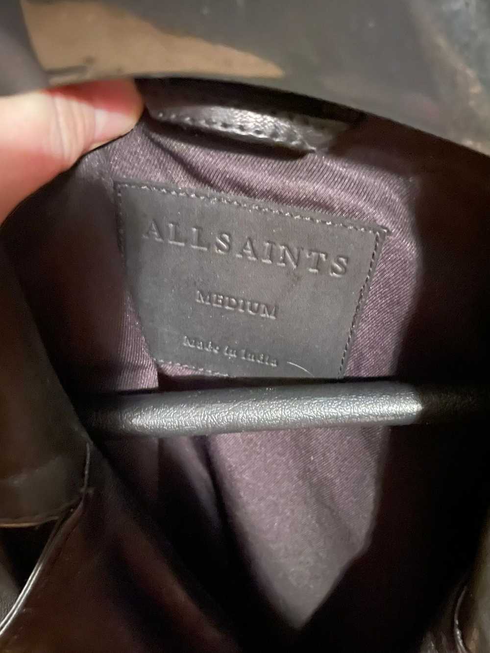 Allsaints AllSaints Brandt Leather Jacket - image 4