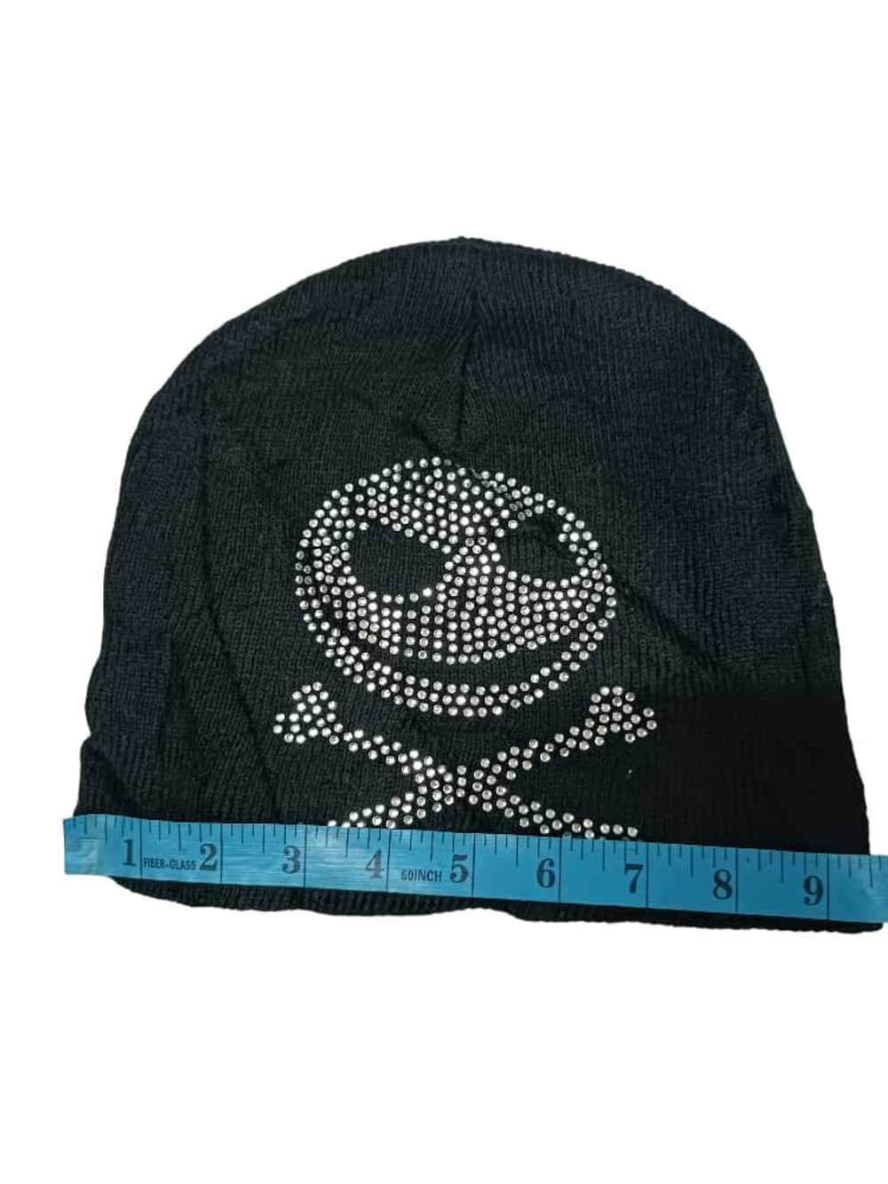 Skulls × Streetwear Vintage Skull Beanie Hat - image 4