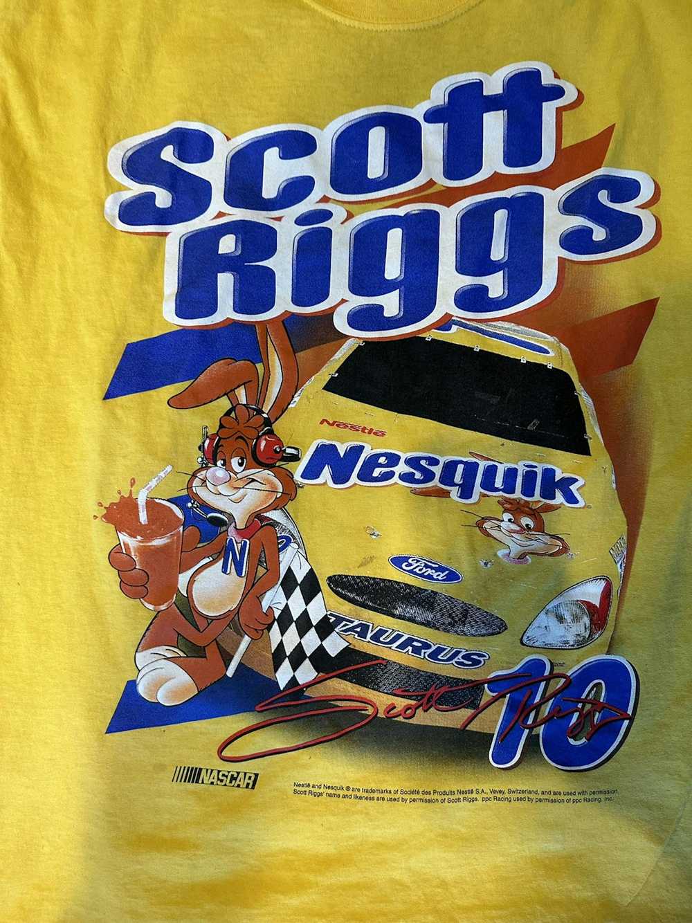 NASCAR × Streetwear × Vintage NASCAR! Scott Riggs… - image 2