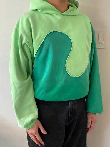 ERL Swirl Hoodie (Green/Green) - image 1