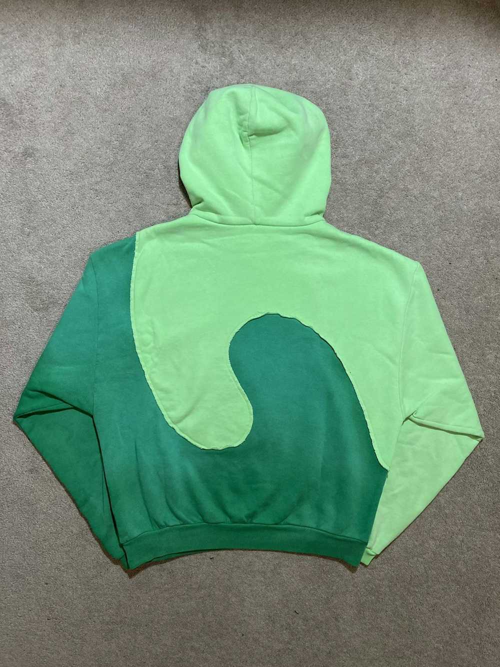 ERL Swirl Hoodie (Green/Green) - image 6