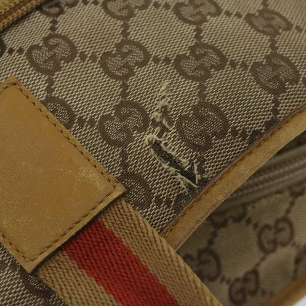 Gucci GUCCI GG Canvas Sherry Line Tote Bag Beige … - image 4