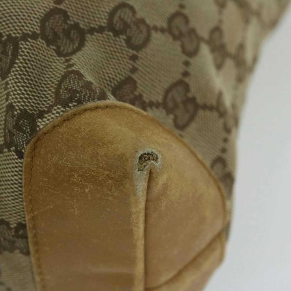 Gucci GUCCI GG Canvas Sherry Line Tote Bag Beige … - image 8