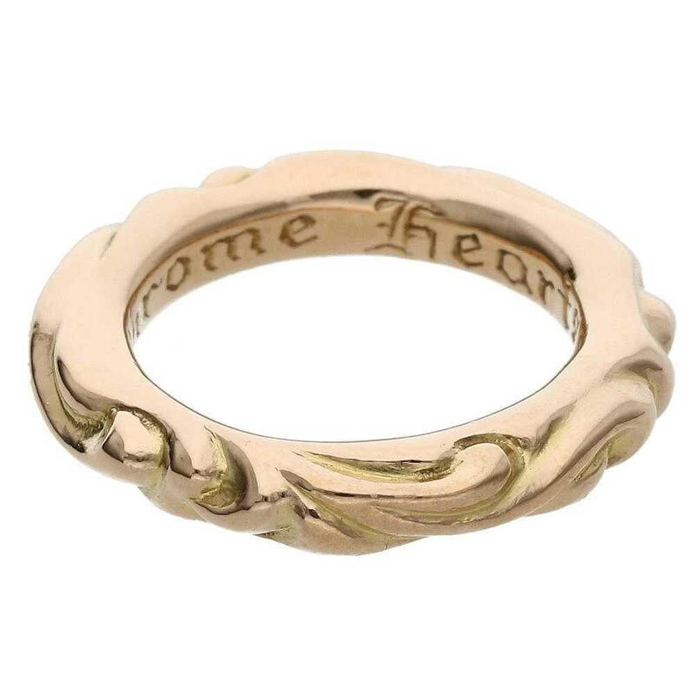 Chrome Hearts Chrome Hearts Scroll Band Ring - Si… - image 1