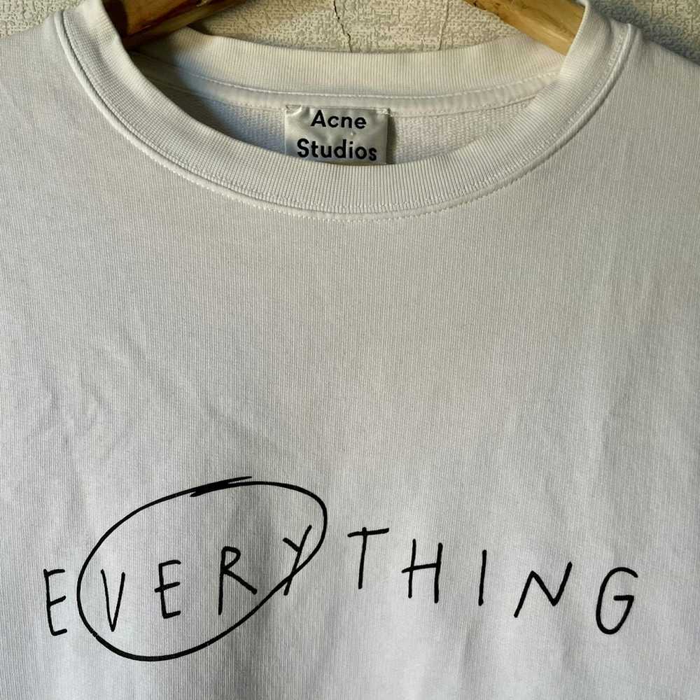 Acne Studios Acne Studios Casey Slogan Everything… - image 3