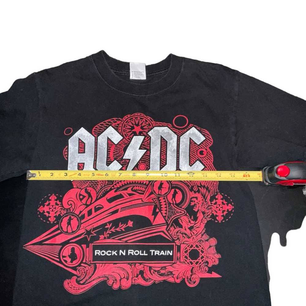 Vintage AC/DC Rock N Roll Train Black Ice 08/09 T… - image 10