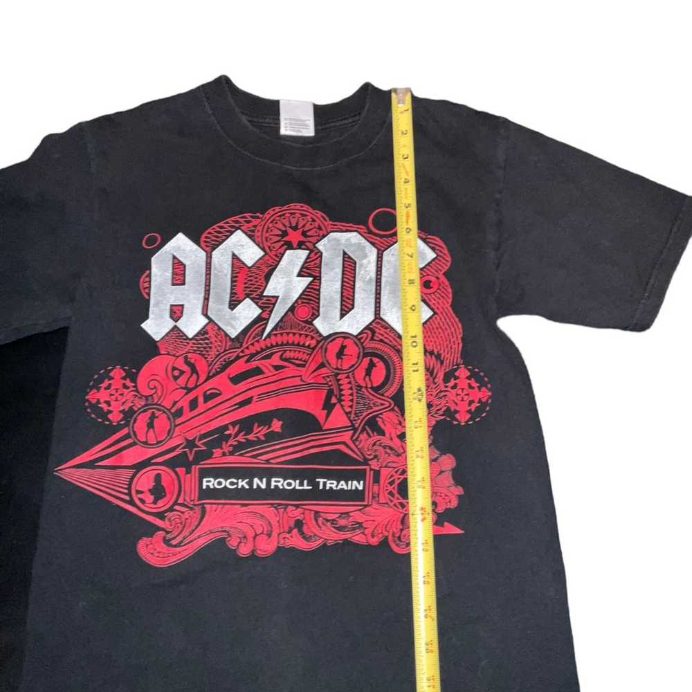 Vintage AC/DC Rock N Roll Train Black Ice 08/09 T… - image 9