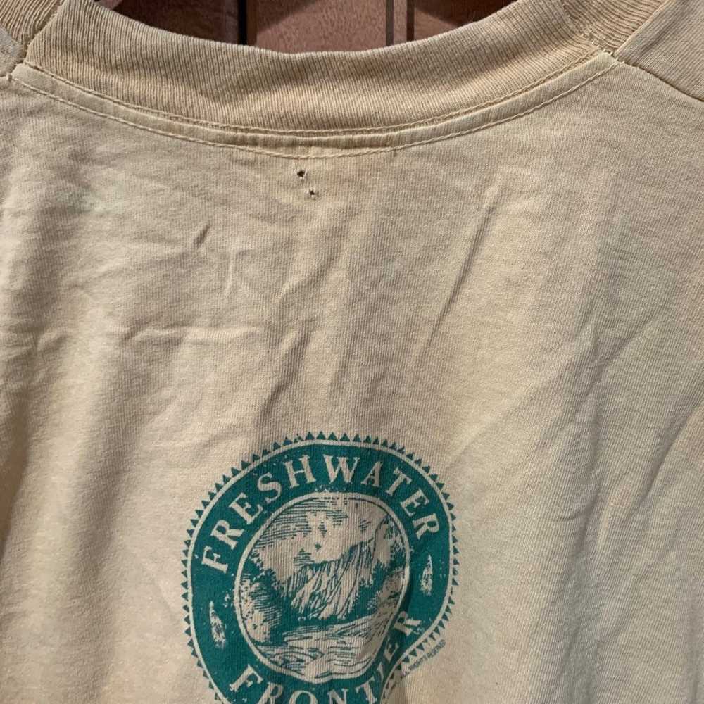 1990s single stitch coho salmon shirt size XL - image 5