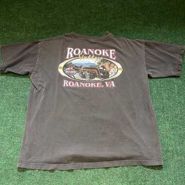 Y2K Grunge Harley Davidson Shirt - image 1