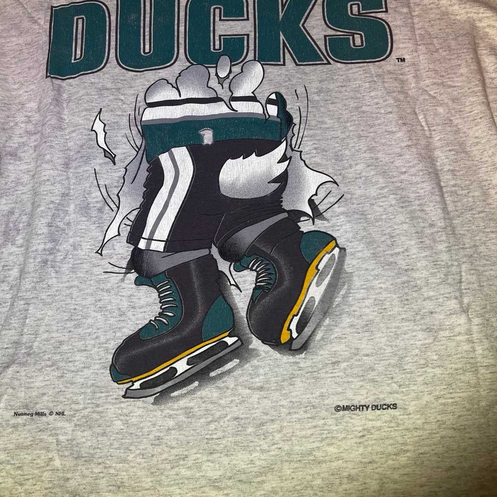 Rare Vintage Anaheim ducks shirt - image 3