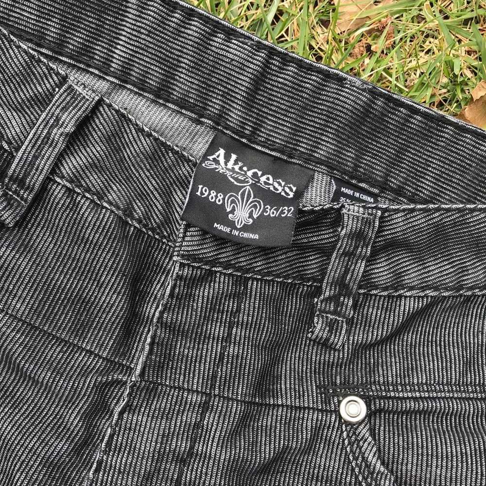 Vintage Y2K JNCO style Ak:cess Street Jeans - image 3