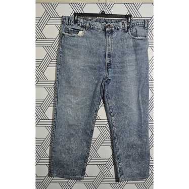 Mens Vintage Levi 540 Acid Washed Jeans size 44 - image 1