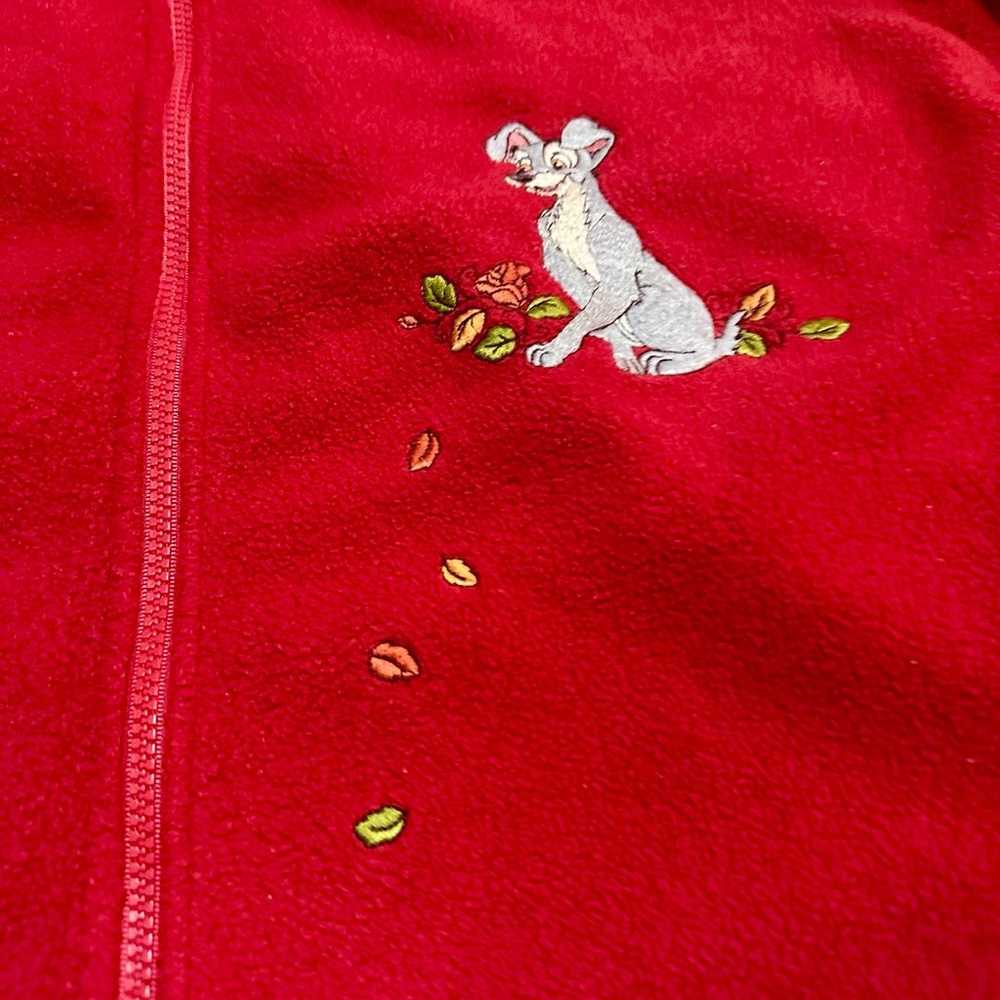 Vintage Disney Lady And The Tramp zip-up - image 2