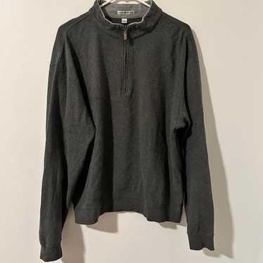 Peter Millar Quarter Zip Sweater LARGE - image 1