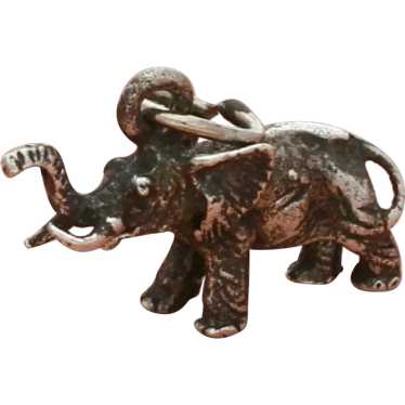 Sterling Silver 3D Lucky Elephant Charm