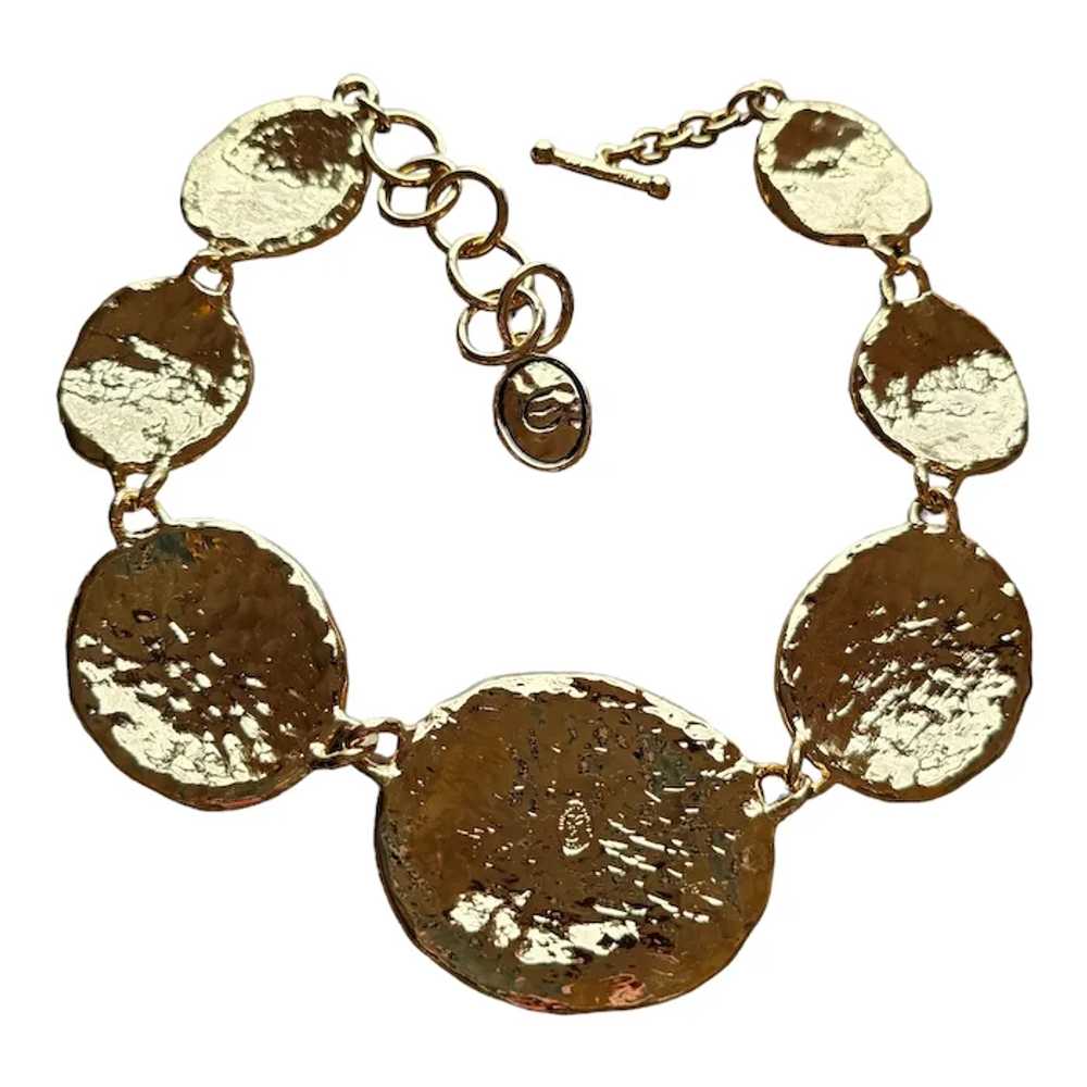 Elizabeth Taylor Gold Coast Medallion Necklace - image 2