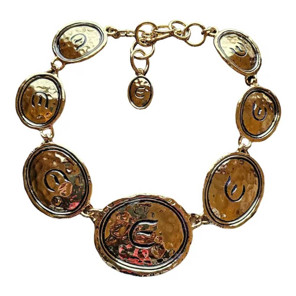 Elizabeth Taylor Gold Coast Medallion Necklace - image 3