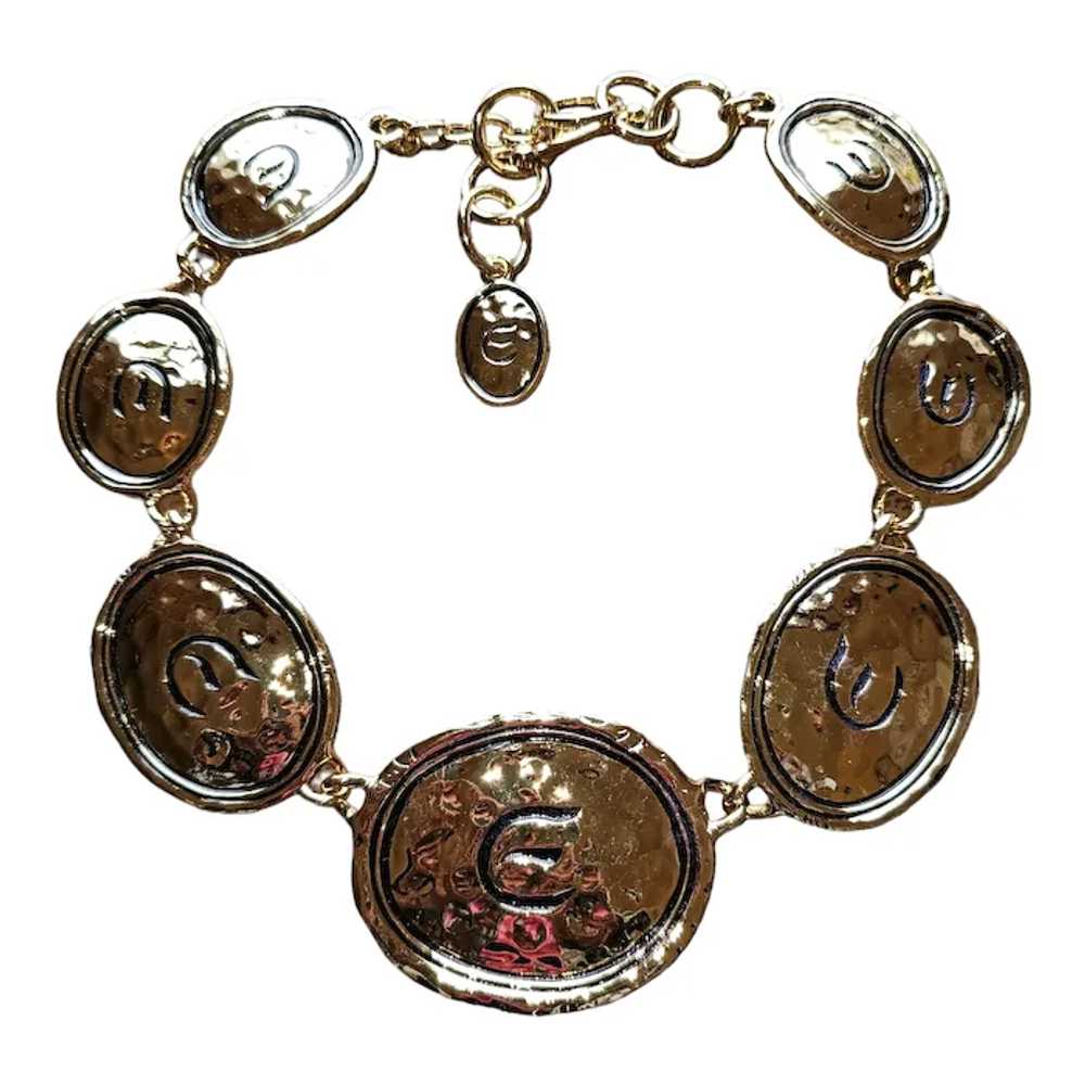 Elizabeth Taylor Gold Coast Medallion Necklace - image 4