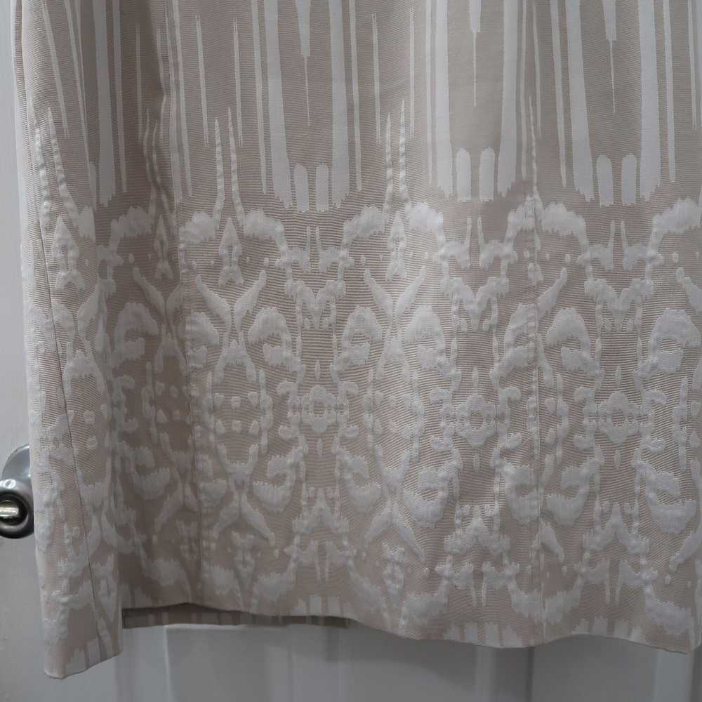 Calvin Klein Sleeveless Cotton Blend Neutral Dress - image 2