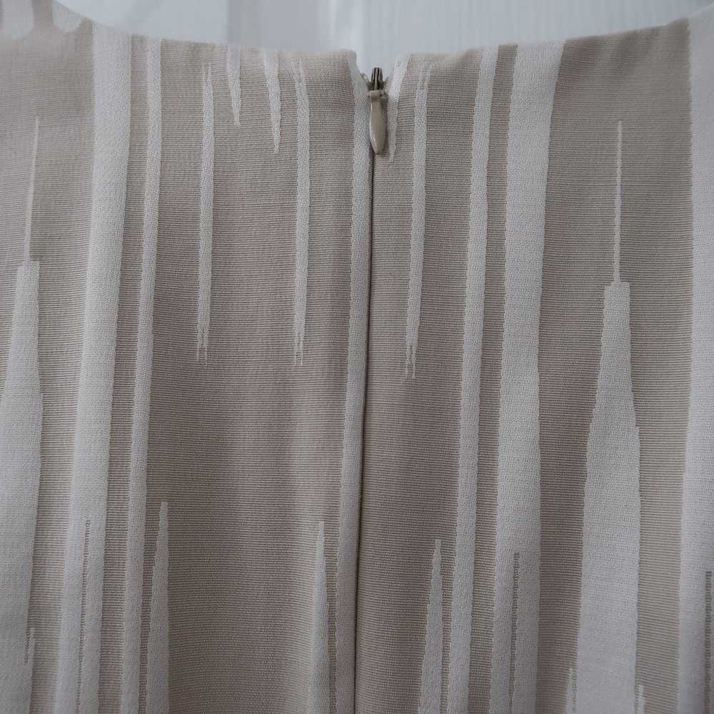 Calvin Klein Sleeveless Cotton Blend Neutral Dress - image 6