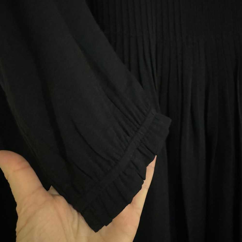 j jill Dress; black. 3/4 sleeve. Mid length. Loos… - image 4