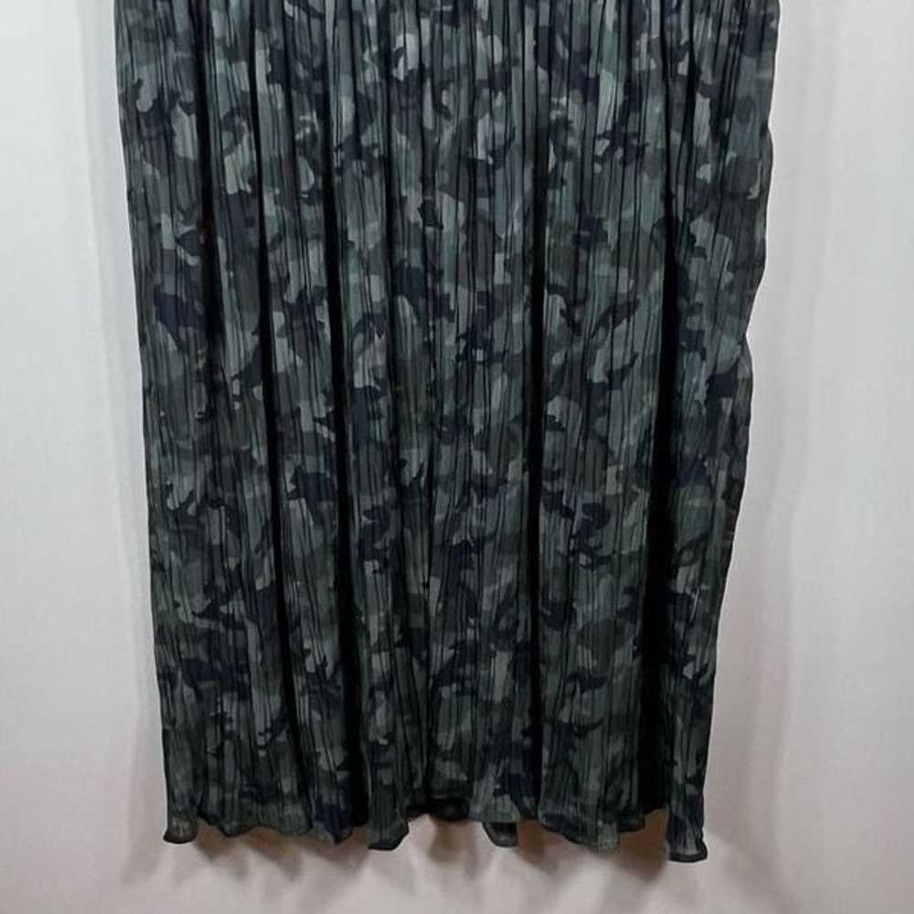 Lane Bryant Camouflage Micro Pleated Lined Dress - image 6