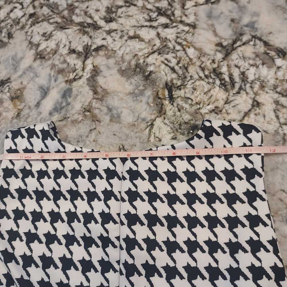 Michael Kors Sleeveless Dress Houndstooth pattern… - image 5