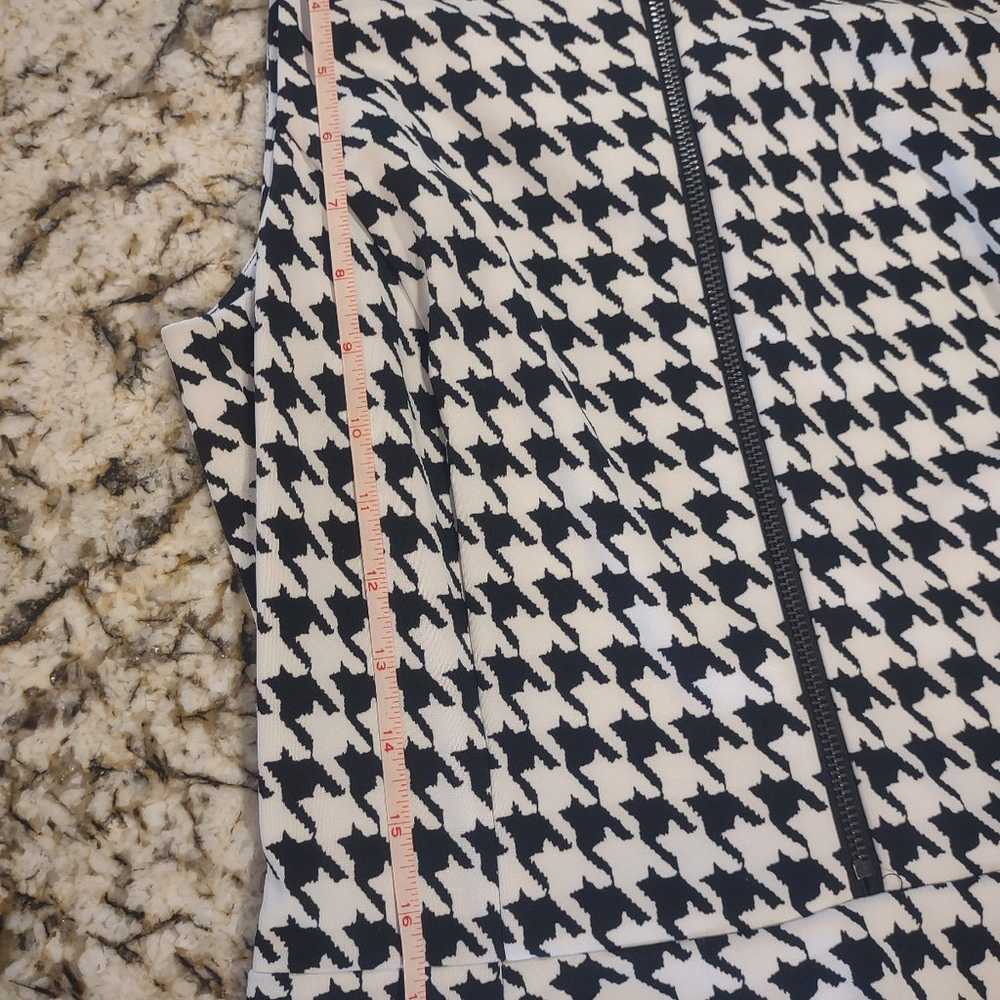 Michael Kors Sleeveless Dress Houndstooth pattern… - image 7