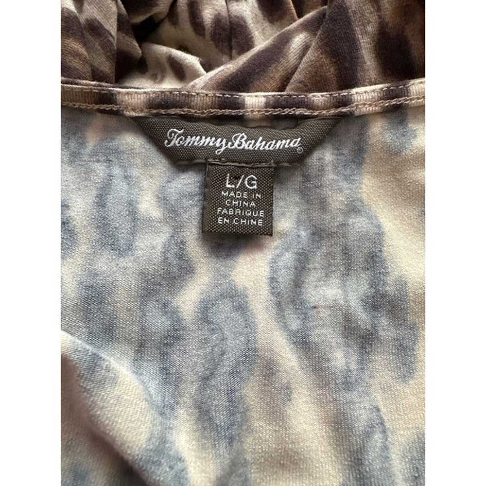 Tommy Bahama Dress Maxi Leopard Print Sleeveless … - image 7