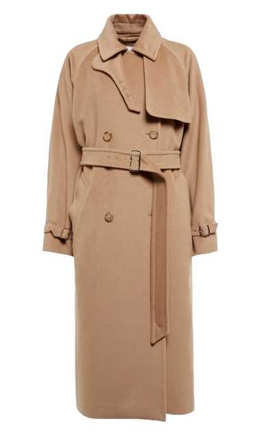Managed by hewi Maxmara Long Wool Trench with belt