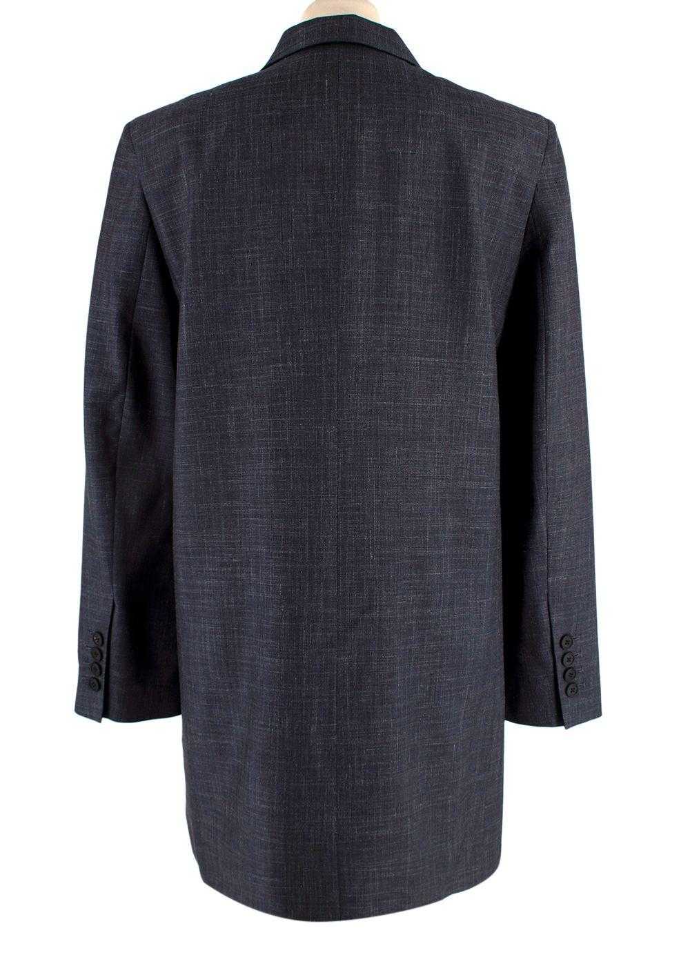 Managed by hewi The Row Navy Wool and Silk Blend … - image 2