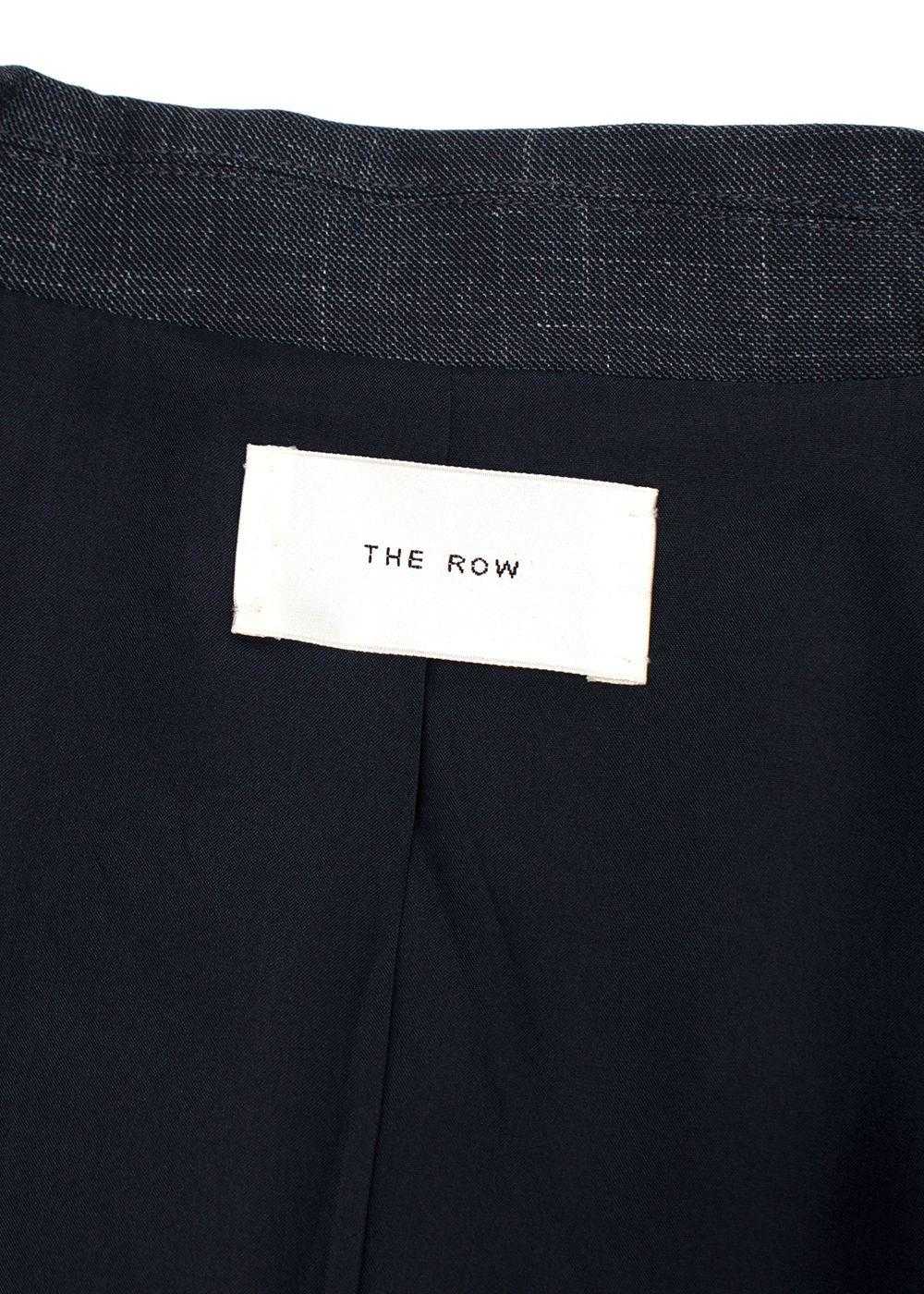 Managed by hewi The Row Navy Wool and Silk Blend … - image 6
