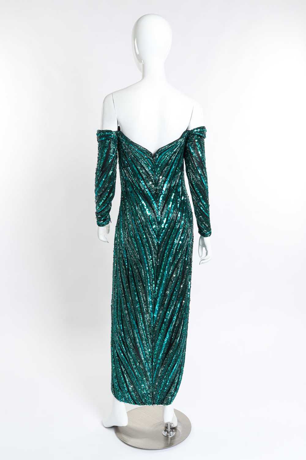 BOB MACKIE Beaded Sweetheart Gown - image 3