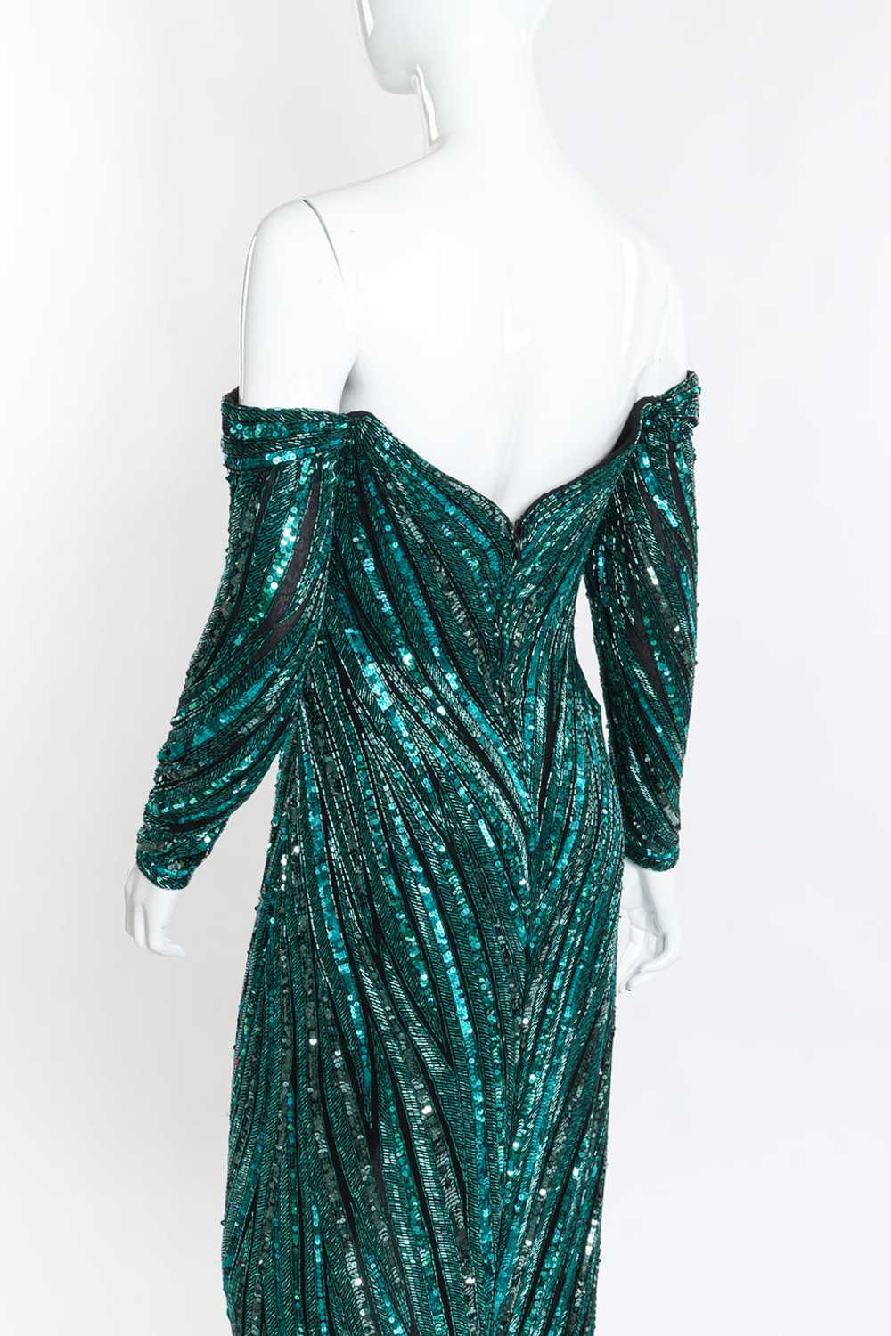 BOB MACKIE Beaded Sweetheart Gown - image 5