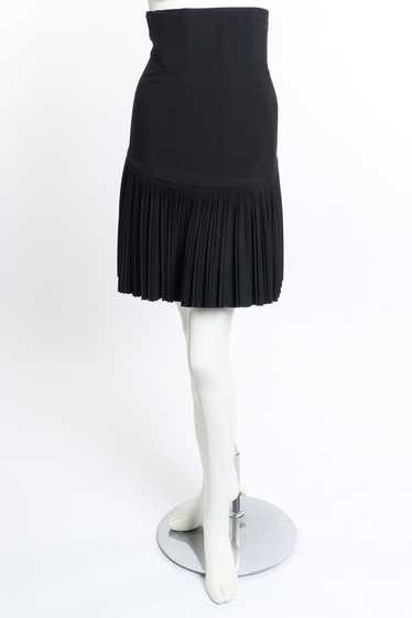 ALAÏA Pleated Corset Skirt