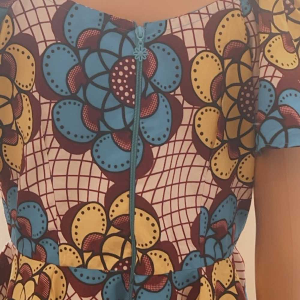 African Women Dress Wax Print Dress Ankara 100% c… - image 8