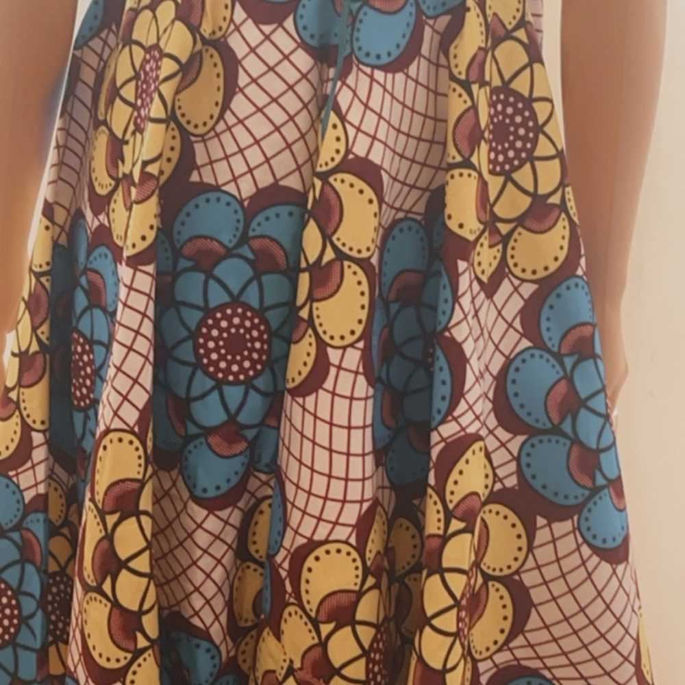 African Women Dress Wax Print Dress Ankara 100% c… - image 9