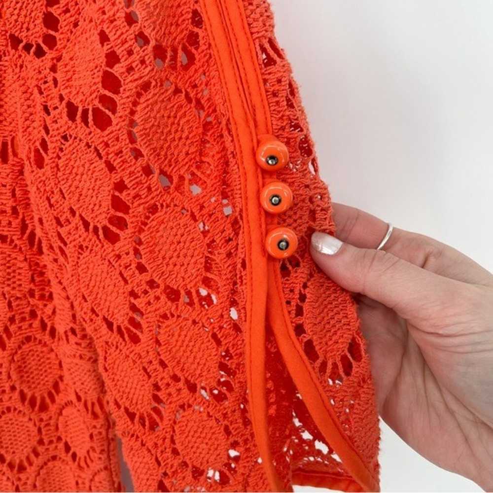 Trina Turk Crochet Bonfire Sheath Lace Mini Dress… - image 5