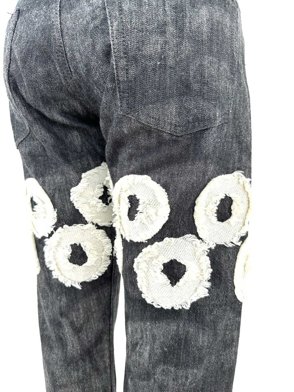 2011 Issey Miyake Archive Embroidered Jeans - image 2