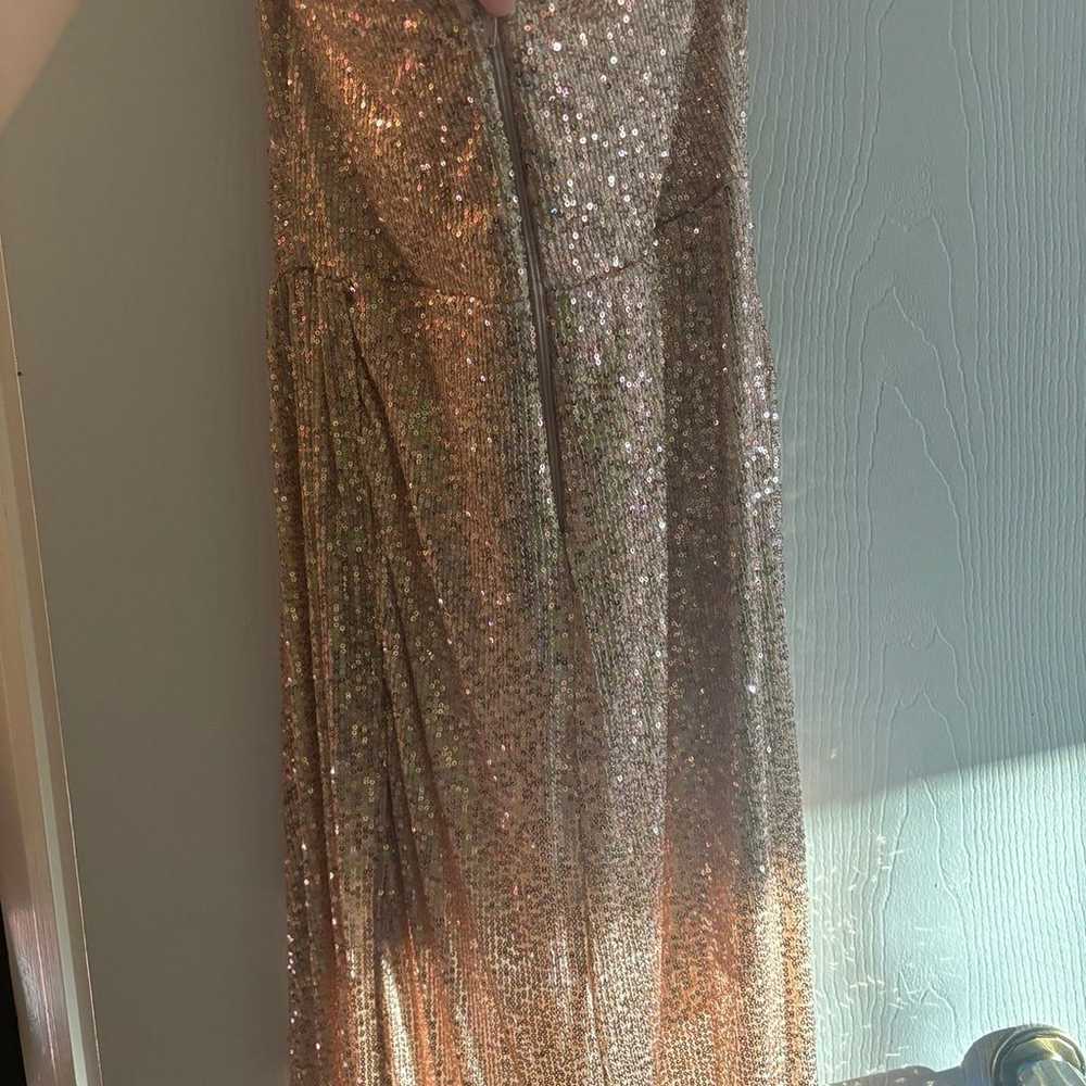 gold sequin windsor dress - image 5