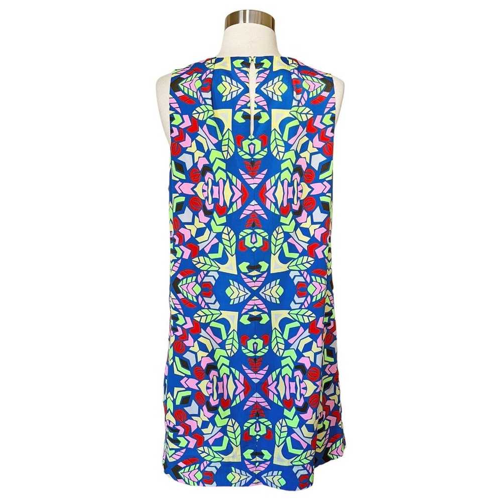 MARA HOFFMAN Dress Abstract Geometric Multicolor … - image 4