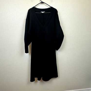 Beaufille Women's size 12 Black Midi Knit Sweater 