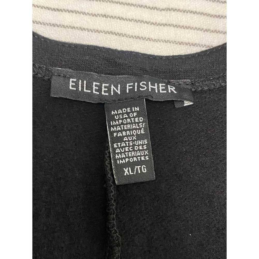 NWOT Eileen Fisher Cozy Brushed Terry Cropped Wid… - image 6