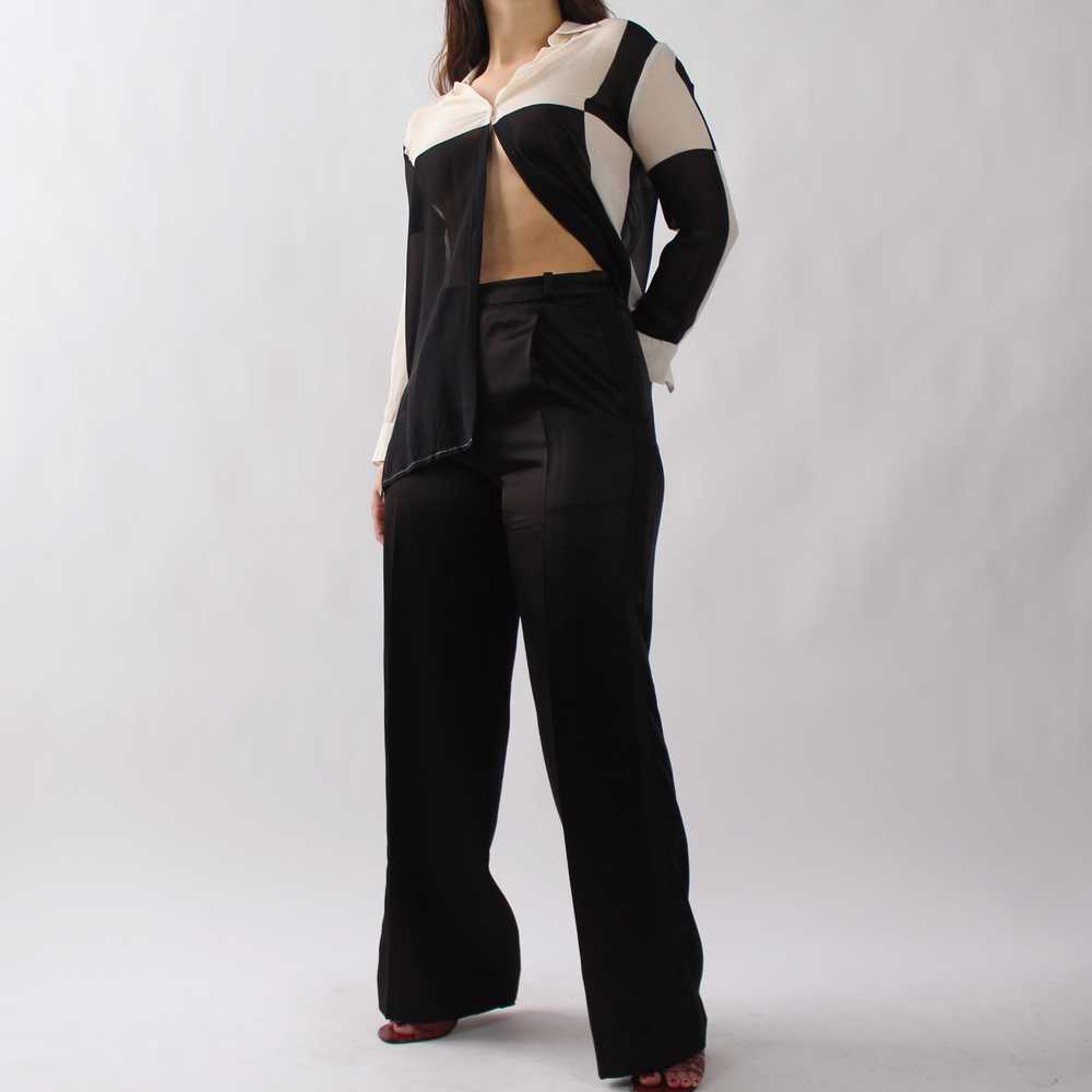 Vintage Givenchy Satin Trousers - W28 - image 1